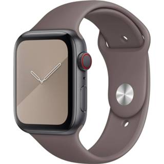 👉 Sportband grijs Apple origineel Sport Band Watch 38mm / 40mm 41mm Coastal Gray - MXP32ZM/A 190199566361