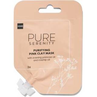 👉 Gezichts masker unisex roze HEMA Gezichtsmasker Pink Clay 8720354529782