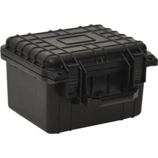 👉 Flightcase zwart PP draagbaar 27x25x18 cm 8720845724443