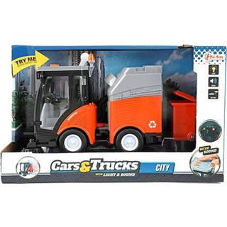 👉 Cars & Trucks Veegauto + Licht en Geluid 8714627240849