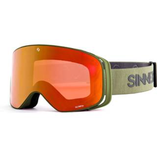 👉 Skibril groen rode Sinner Olympia - Mat lens 8715999189774