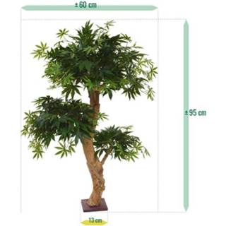 👉 Groen kunststof DesignPlants: Acer Bonsai Kunstboom 95cm - 8718719448687