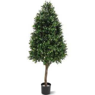 👉 Groen kunststof DesignPlants: Kunst Buxus Tower Plant 110cm UV Bestendig - 8718719443927