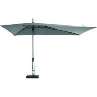 👉 Parasol grijs polyester Madison: Asymetriq Sideway - Licht 8713229077563