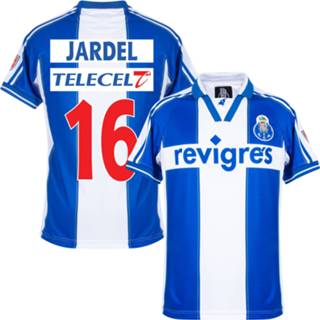 👉 Voetbalshirt s XL XS l XXL m blauw FC Porto Retro 1998-1999 + Jardel 16 -