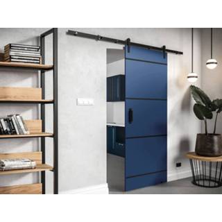 👉 Schuifdeur blauw LOFTAMA 5400943278538