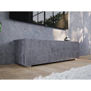 👉 Klapdeur Tv-meubel KINGSTON 1 105 cm beton 5400943276299