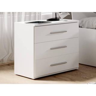 👉 Nachtkastje wit BETTY 3 lades 5400943278897