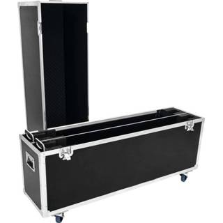 👉 Flightcase Roadinger 2x LCD ZL60 voor 2 schermen tot 60