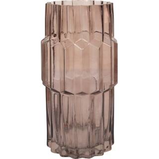 👉 Vaas paars glas - in ÃË14,5x26 cm 5713917019731