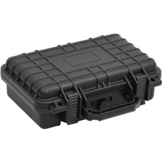 👉 Flightcase zwart PP draagbaar 33x22x10 cm 8720845724429