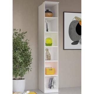 👉 Boeken kast wit Boekenkast OPTICO 6 vakken 5400943248524