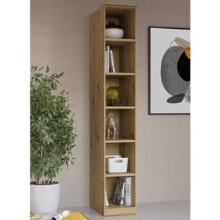 👉 Boeken kast eik Boekenkast OPTICO 6 vakken artisan 5400943248517