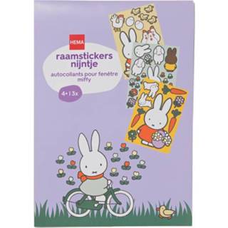 👉 Nijnte unisex HEMA Nijntje Raamstickervellen - 3 Stuks 8720354556429