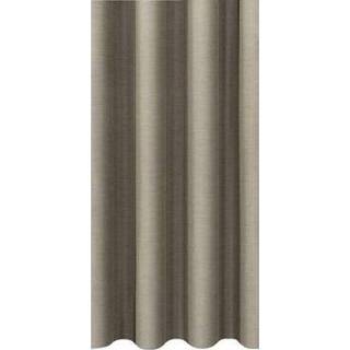 👉 Gordijnstof polyester bruin Matt - taupe Leen Bakker 8714901676654