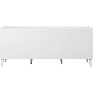 Dressoir wit New York - 60x184x48 cm Leen Bakker 8714901623054