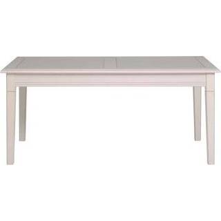 👉 Eettafel wit spaanplaat Eetkamertafel Liselotte - 77x170x90 cm Leen Bakker 3480940187172
