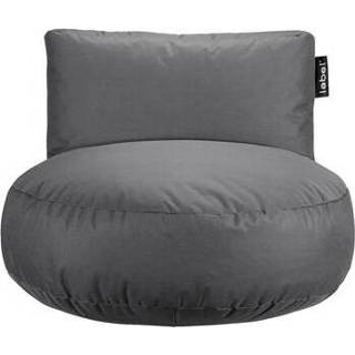 Antraciet polyester grijs Lebel Lounger - 85x85x60 cm Leen Bakker 8717237198555