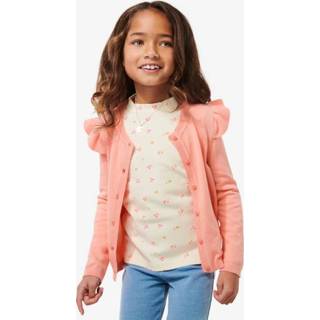 Vest elastaan girl koraal kinderen HEMA Kinder Met Ruffle (koraal) 8720354544914 8720354544952 8720354544938