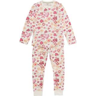 👉 Kinderpyjama wit katoen girl gebroken kinderen HEMA Kinder Pyjama Bloemen (gebroken wit) 8720354615751 8720354615799 8720354615782 8720354615775