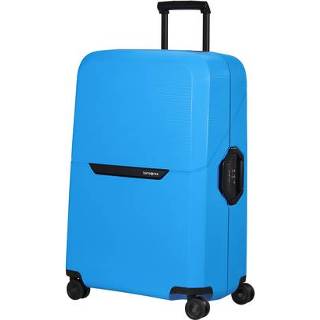 👉 Spinner blauw nederlands Samsonite Magnum Eco Koffer 75 Summer Blue 5400520203618
