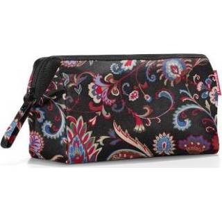 👉 Toilettas zwart nederlands Reisenthel Travelcosmetic Paisley Black 4012013731754