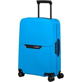 👉 Spinner blauw nederlands Samsonite Magnum Eco Handbagage Koffer 55 Summer Blue 5400520203571