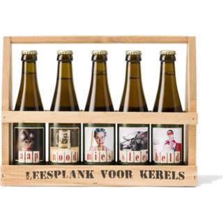 👉 Leesplankje unisex Leesplank Voor Kerels Bierpakket - 5 Stuks 8720354551479