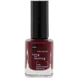 👉 Nagellak vermiljoen rood donkerrood HEMA Longlasting 97 Crimson Blush (donkerrood) 8720354477298