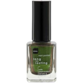 Nagellak donkergroen groen HEMA Longlasting 99 Green Mystery (groen) 8720354477311