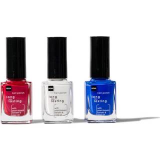 👉 Nagellak unisex HEMA Longlasting Nederland - 3 Stuks 8720354521205