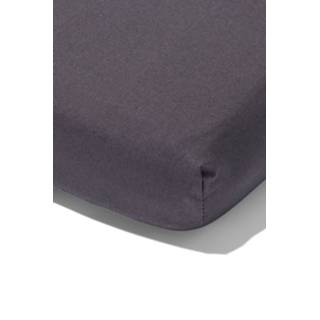 👉 Hoeslaken katoen donkergrijs unisex grijs HEMA Voor Topper - Hotel Percal (donkergrijs) 8720354522967