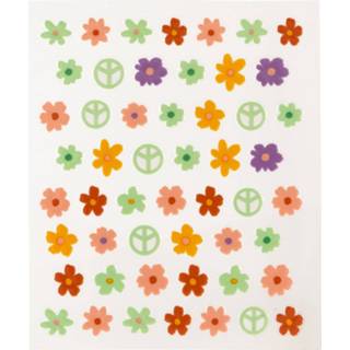 👉 Nagel sticker unisex HEMA Nagelstickers Bloemen - 52 Stuks 8720354531808