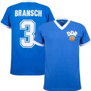 👉 Voetbalshirt l m s XL XXL blauw DDR Retro WK 1974 + Bransch 3