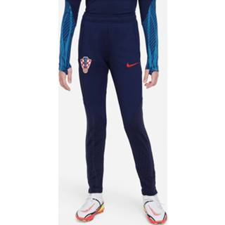 👉 Trainingsbroek rood XL l s m blauw kinderen Kroatië 2022-2023 - Navy/Rood / 137-147 cm