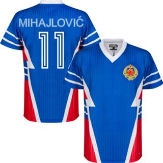 👉 Voetbalshirt l m s XXL XL blauw Joegoslavië Retro 1990 + Mihajlović 11 -