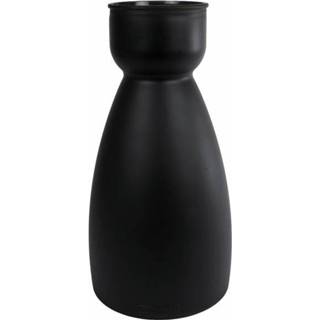 👉 Vaas zwart glas XL Diabolo mat 8713219431405