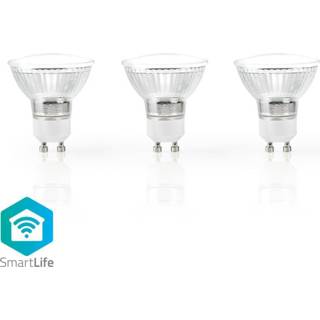 👉 Nedis WIFILW31CRGU10 Wi-fi Smart Led-lamp Warm Wit Gu10 3-pack