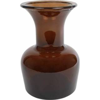 Vaas bruin glas s Chicago 14x14x20cm 8713219447604
