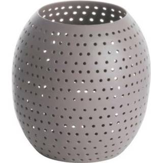 Lantaarn paars Gusta m/gaatjes 10x10cm 8712628325411