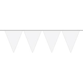 👉 Vlaggenlijn wit XL Wit, 10mtr. 8714572601412