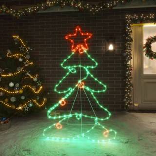👉 Kerstfiguur boom met 144 LED's 8720286953075