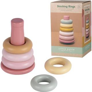 👉 Stapelring roze Little Dutch Stapelringen 8712051096834