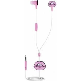 In-ear oordopje roze Kangaro K-58191005 Dresz Oordopjes Lippen 8718776020703