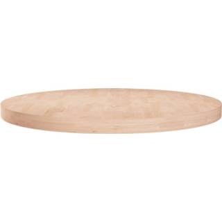 👉 Tafelblad eikenhout rond 60x4 cm onbehandeld massief 8720286929032