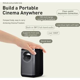 👉 Projector ZEEMR DIVA HD 380ANSI Lumen Full 1080P D1 Pro