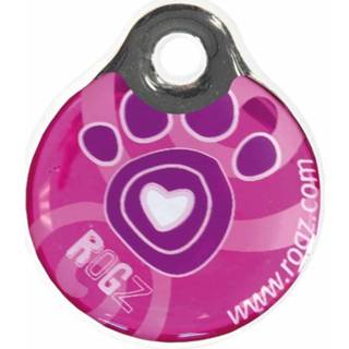 👉 Roze l Instant ID Tag Pink Paw 649510027239