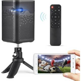 👉 Projector Mini with Tripod Rack 4K DPL Wireless Portable Movie Projectors