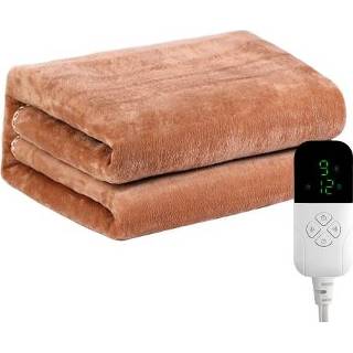 👉 Bodywarmer Electric Heated Blanket Heating Pad Warm Fast Winter Body Warmer Cozy Mattress Cover 180x130cm with 9 Temperature Levels and Timer for Home 220-240V