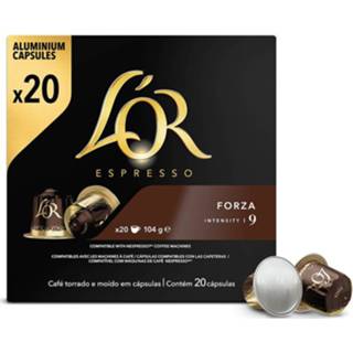 👉 Espresso apparaat L'OR - Forza 20 cups 8711000360811